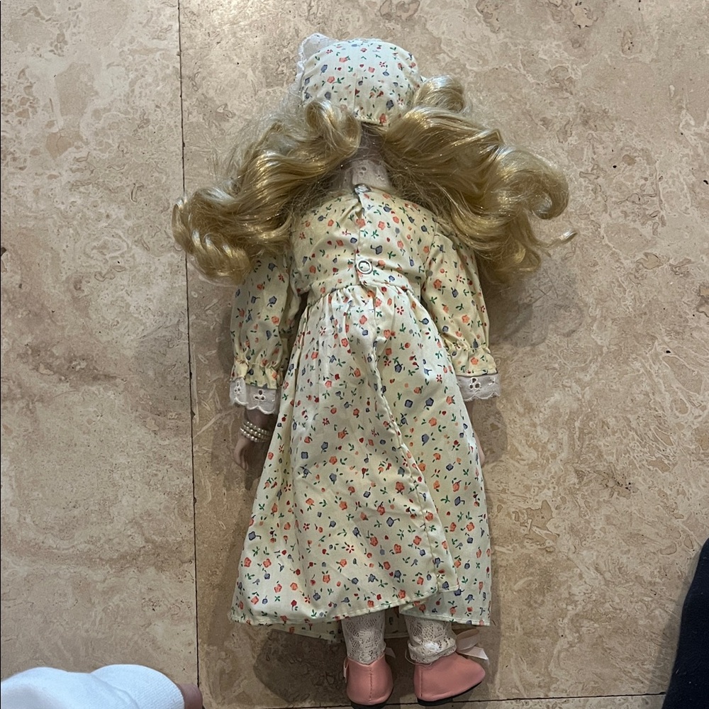 Marian Yu Hand Painted Numbered Porcelain Doll - Picture 2 of 4